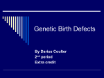 Genetic Birth Defects