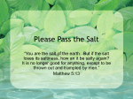 Please Pass the Salt - Circle