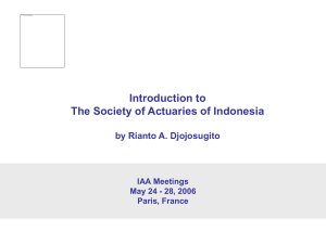 The Society of Actuaries of Indonesia >> Membership