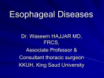 13.Esophageal Diseases Final 1
