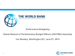 Performance Budgeting - Ivor Beazley, World Bank - GN-PBO