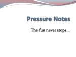 Pressure and the Buoyant Force