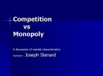 Competition vs Monopoly - Professor Stenard + Study = Economic