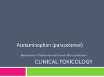 Lec -10-acetaminophen-toxicity