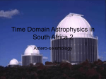Time Domain Astrophysics in South Africa 2