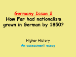 How Far German Nationalism Blog