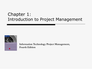 Project management