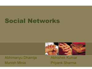 social network - Majmaah University | Faculty Website