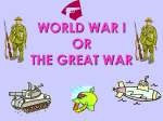 WWI Review ppt
