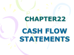 cash flow statement
