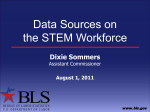 Dixie Sommers, Assistant Commissioner of Labor Statistics, U.S.
