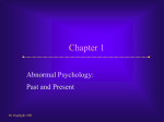 Comer, Abnormal Psychology, 5th edition