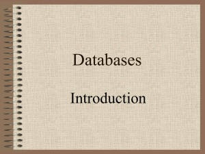 Databases