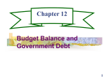 Figure 12.1A Federal Budget Outlays, Receipts, Deficits