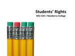Students` Rights - edu224fall2010