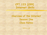 CPT 299 B486 Internet Skills