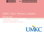 Starr Women Leaders Program