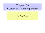 Ch3b-Systems of Linear Equations