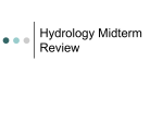 Hydrology Review
