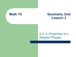 Math 10 Geometry Unit Lesson 3