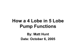 How a 4 Lobe in 5 Lobe Pump Functions