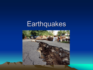 Earthquakes - hrsbstaff.ednet.ns.ca