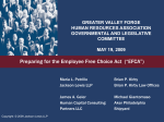 Preparing for the Employee Free Choice Act (EFCA)