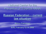 Russian Federation – current law situation