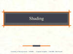 shading - UT Computer Science