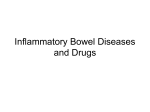 Inflammatory Bowel Diseases and Drugs