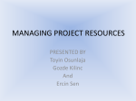 managing project resources