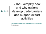 2.02 Trade Barriers - robertbove