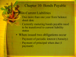 Chapter 10: Bonds Payable
