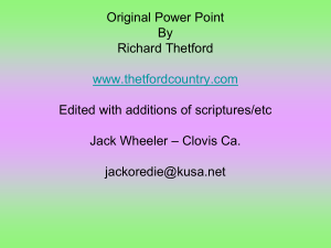 Love - Power Points to Jesus