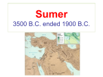 Sumer - wallerworldhistory