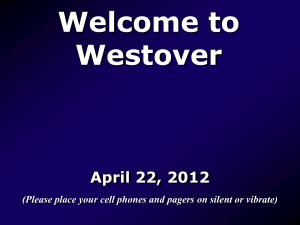 Welcome to Westover - Westover Church of Christ