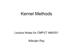 Kernel Methods
