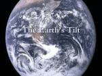 Earth`s Tilt