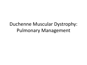 Duchenne Muscular Dystrophy: Pulmonary - CARE-NMD