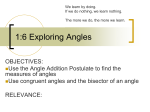 1:6 Exploring Angles