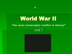 World War II - pams