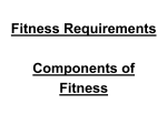 P1, P2, M1 - Components of Fitness