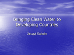 Bringing Clean Water to Developing Countries