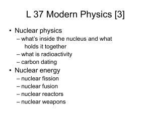 L37 - University of Iowa Physics