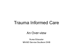 Trauma Informed Care - Adult Survivors CAN Sustain Recovery