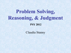 Problem Solving Slides