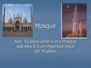Mosque - UMSL.edu