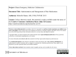 Administration and Management of Pain Medications - 441Kb