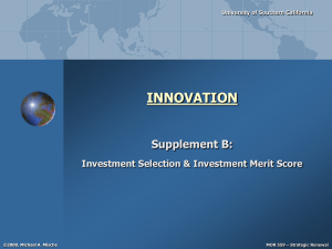 Investment Merit Score - bcf.usc.edu