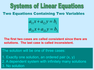 7.1+System+of+Linear+Equations